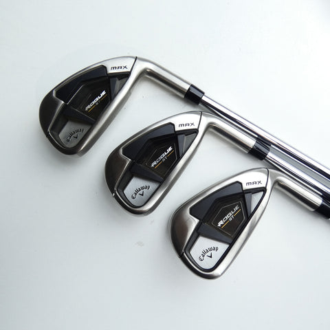 Used Callaway Rogue ST MAX Iron Set / 5 - PW / Regular Flex