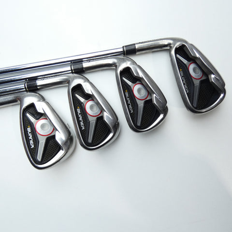 Used TaylorMade 2009 Burner Iron Set / 5 - SW / Regular Flex / Left-Handed