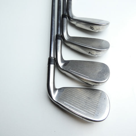 Used TaylorMade 2009 Burner Iron Set / 5 - SW / Regular Flex / Left-Handed