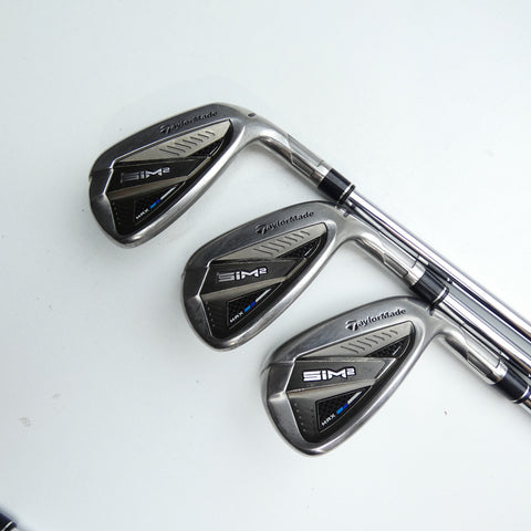 Used TaylorMade Sim2 Max Iron Set / 5 - PW / Regular Flex