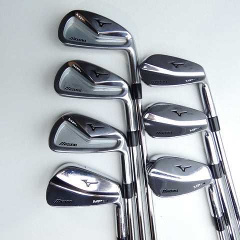 Used Mizuno MP-H5 & MP4 Combo Iron Set / 4 - PW / X-Stiff Flex