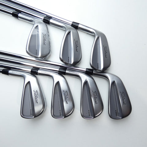 Used Titleist T100 2025 Iron Set / 4 - PW / Stiff Flex / Left-Handed