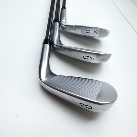 Used Titleist T100 2025 Iron Set / 4 - PW / Stiff Flex / Left-Handed