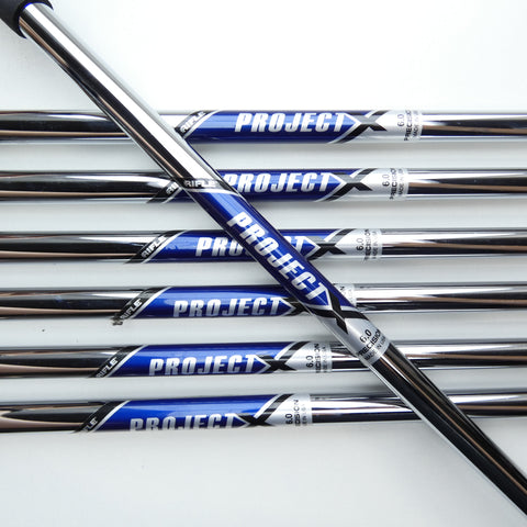 Used Titleist T100 2025 Iron Set / 4 - PW / Stiff Flex / Left-Handed
