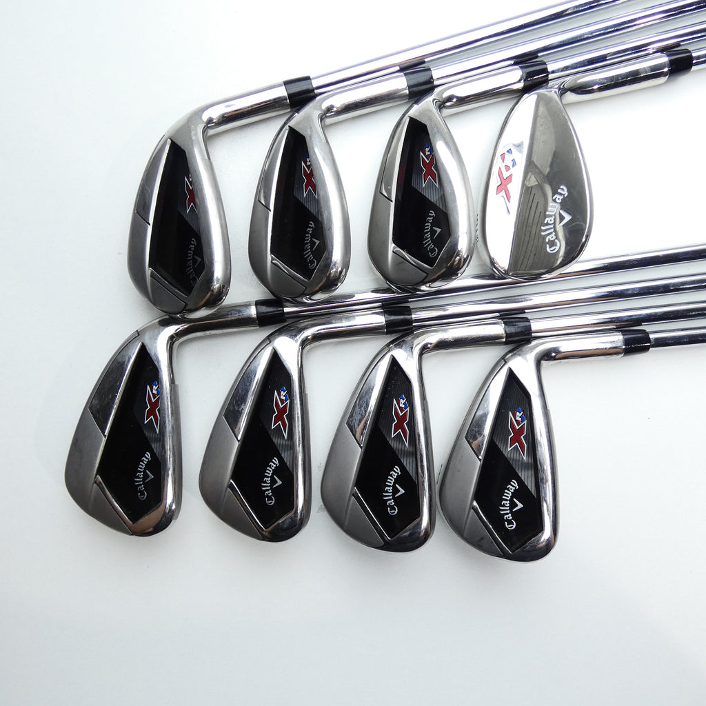 Used Callaway XR Iron Set / 5 - SW + AW / Regular Flex