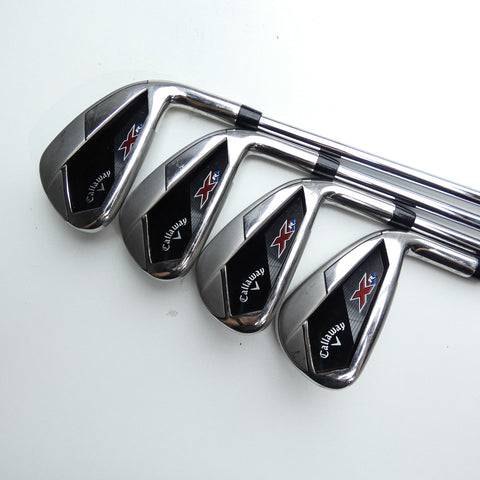 Used Callaway XR Iron Set / 5 - SW + AW / Regular Flex