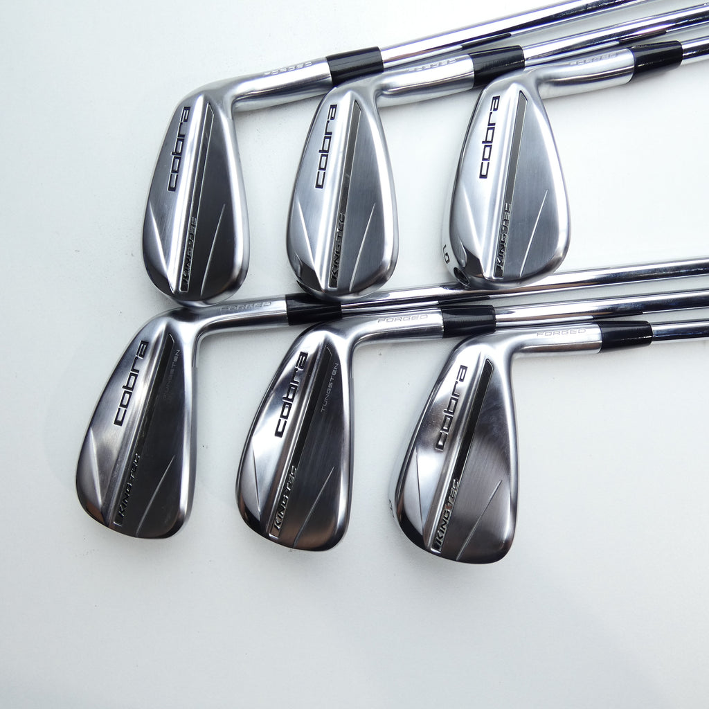 Used Cobra King Tec Forged 2025 Iron Set / 6 - PW + GW / Regular Flex