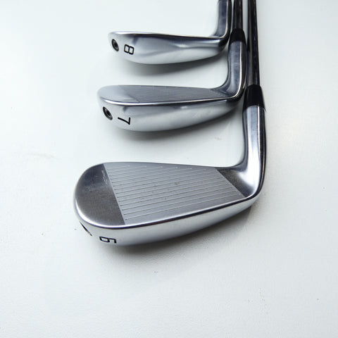 Used Cobra King Tec Forged 2025 Iron Set / 6 - PW + GW / Regular Flex