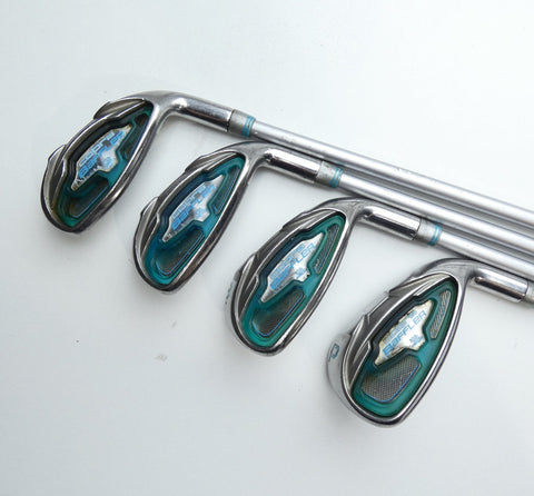 Used Cobra Baffler 2012 Iron Set / 7 - PW / Ladies Flex