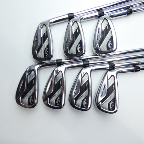 Used Callaway Mavrik Pro Iron Set / 4 - PW / Stiff Flex