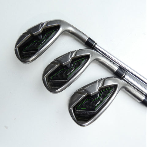 Used TaylorMade RBZ Iron Set / 5 - PW / Stiff Flex