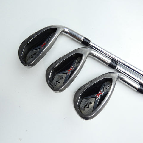 Used Callaway X Hot 19 Iron Set / 5 - SW / Regular Flex