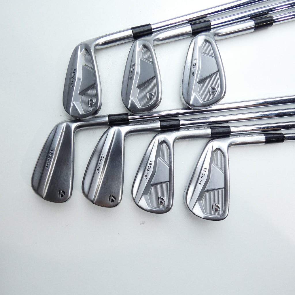 Used TaylorMade P770 2024 & P7CB 2024 Combo Iron Set / 4 - PW / Stiff Flex