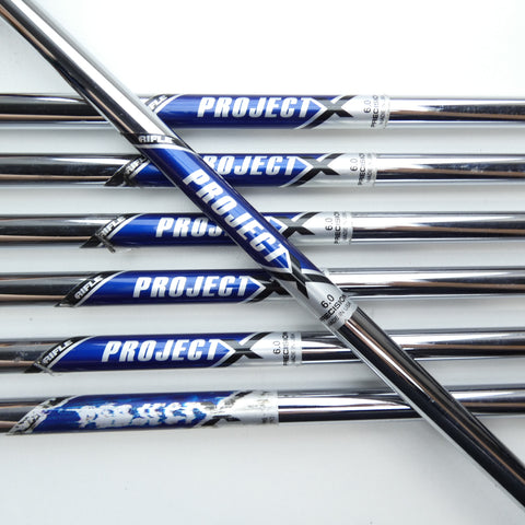Used TaylorMade P770 2024 & P7CB 2024 Combo Iron Set / 4 - PW / Stiff Flex