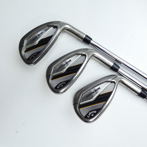Used Callaway Mavrik Iron Set / 5 - PW / Regular Flex