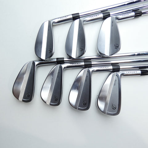 Used Takomo 301 CB & 301 MB Combo Set Iron Set / 4 - PW / Stiff Flex