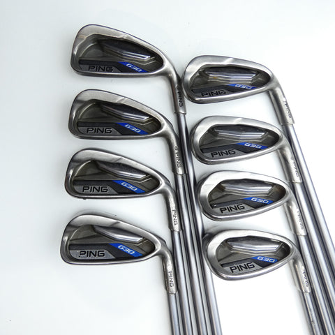 Used Ping G30 Iron Set / 4 - SW / Regular Flex