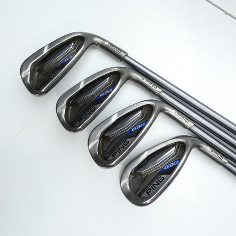 Used Ping G30 Iron Set / 4 - SW / Regular Flex
