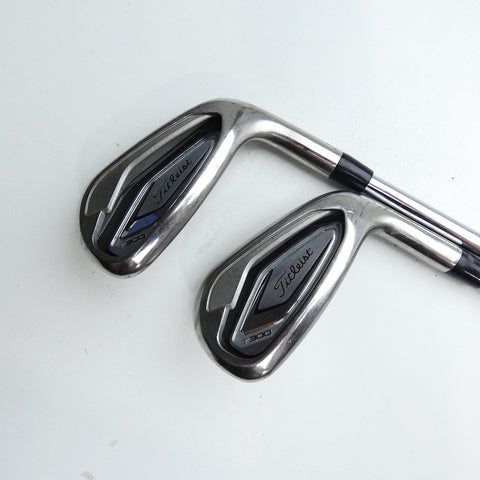 Used Titleist T300 Iron Set / 6 - PW / Regular Flex