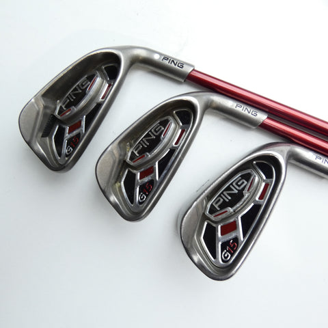 Used Ping G15 Iron Set / 6 - SW / Regular Flex