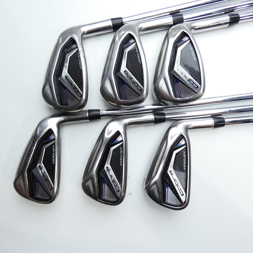 Used Cobra AeroJet Iron Set / 5 - PW / Regular Flex