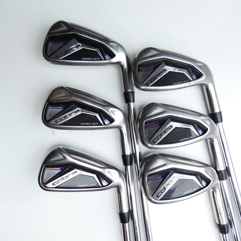 Used Cobra AeroJet Iron Set / 5 - PW / Regular Flex