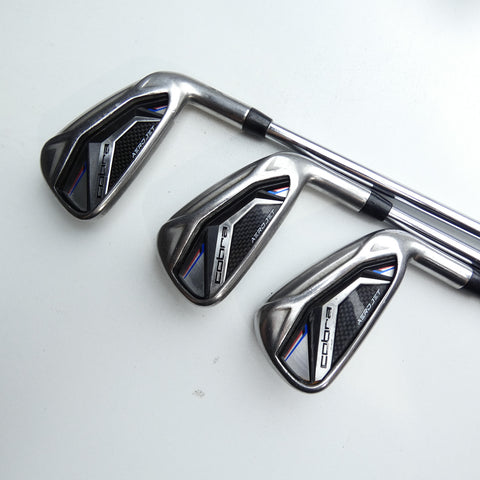 Used Cobra AeroJet Iron Set / 5 - PW / Regular Flex