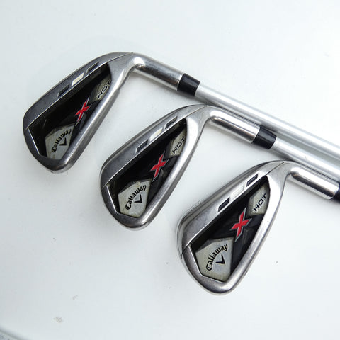 Used Callaway X Hot 2013 Iron Set / 3 - 9 IRON / Regular Flex