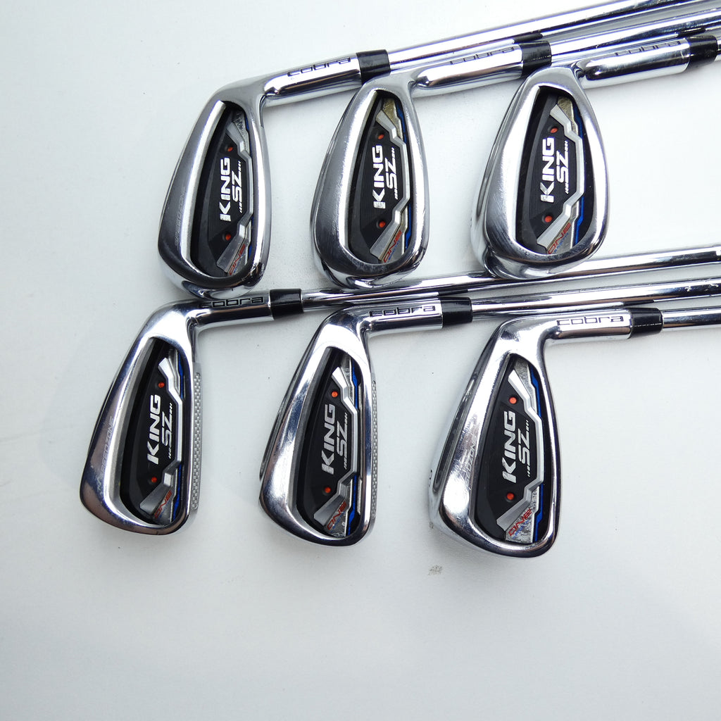 Used Cobra King SZ One Length Iron Set / 6 - PW + GW / Stiff Flex