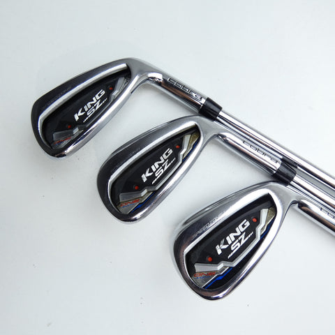Used Cobra King SZ One Length Iron Set / 6 - PW + GW / Stiff Flex