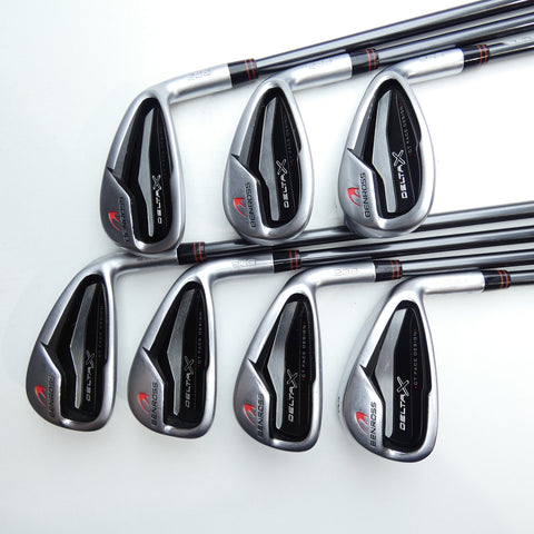 Used Ben Ross Delta X Iron Set / 5 - SW / Regular Flex