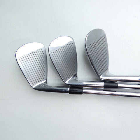 Used Mizuno MP-64 Iron Set / 4 - PW / Stiff Flex