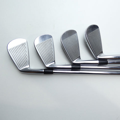 Used Mizuno MP-64 Iron Set / 4 - PW / Stiff Flex