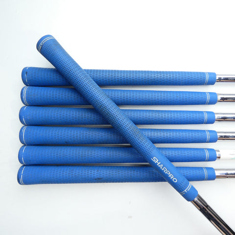Used Mizuno MP-64 Iron Set / 4 - PW / Stiff Flex
