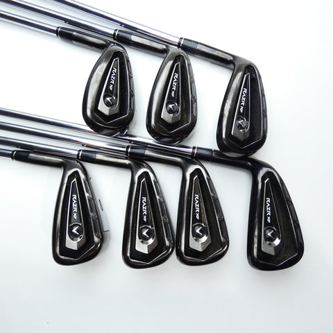 Used Callaway Razr XF Iron Set / 5 - SW / Regular Flex / Left-Handed