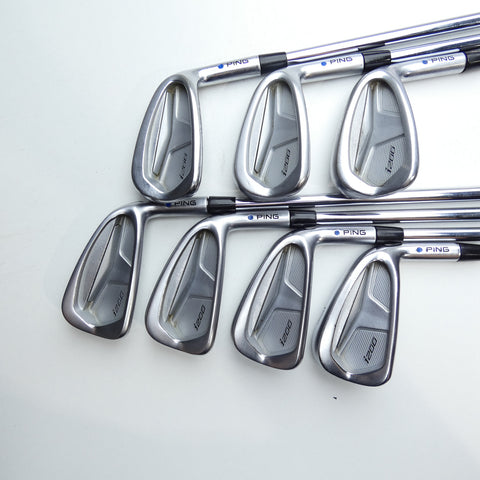 Used Ping i200 Iron Set / 4 - PW / Stiff Flex