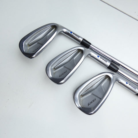 Used Ping i200 Iron Set / 4 - PW / Stiff Flex