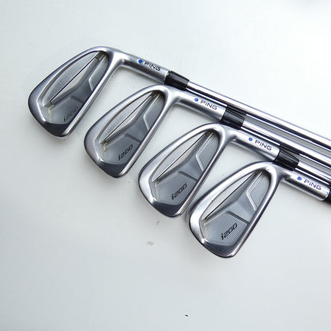 Used Ping i200 Iron Set / 4 - PW / Stiff Flex