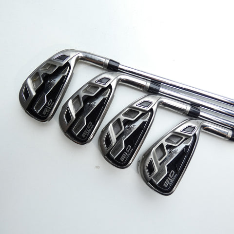 Used Cobra Bio Cell Silver Iron Set / 4 - PW + GW / Stiff Flex