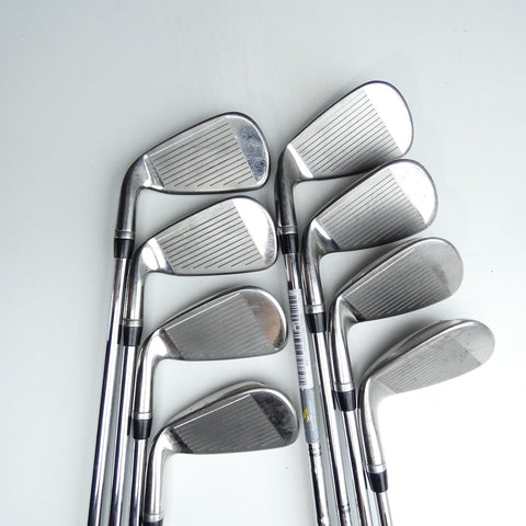 Used Cobra Bio Cell Silver Iron Set / 4 - PW + GW / Stiff Flex