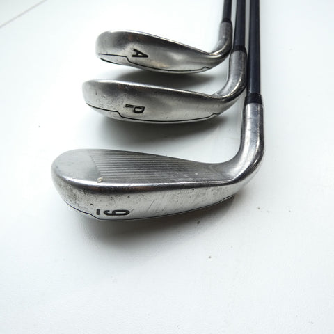 Used Callaway XR Iron Set / 6 - PW + AW / A Flex
