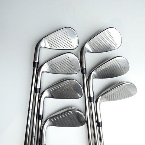 Used Callaway XR Iron Set / 5 - PW + AW / Stiff Flex