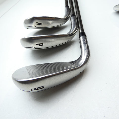 Used Callaway XR Iron Set / 5 - PW + AW / Stiff Flex