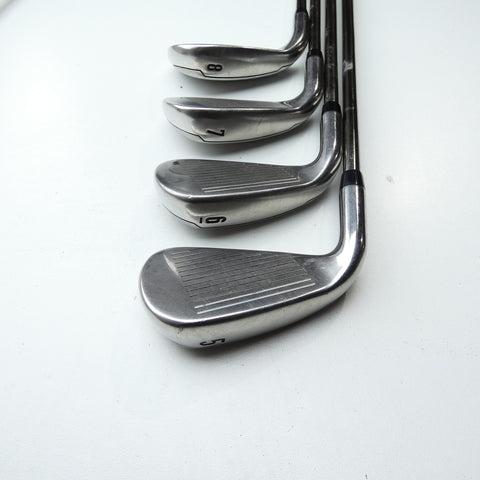 Used Callaway XR Iron Set / 5 - PW + AW / Stiff Flex