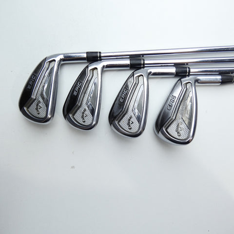 Used Callaway Epic Forged 19 Iron Set / 7 - PW / Regular Flex