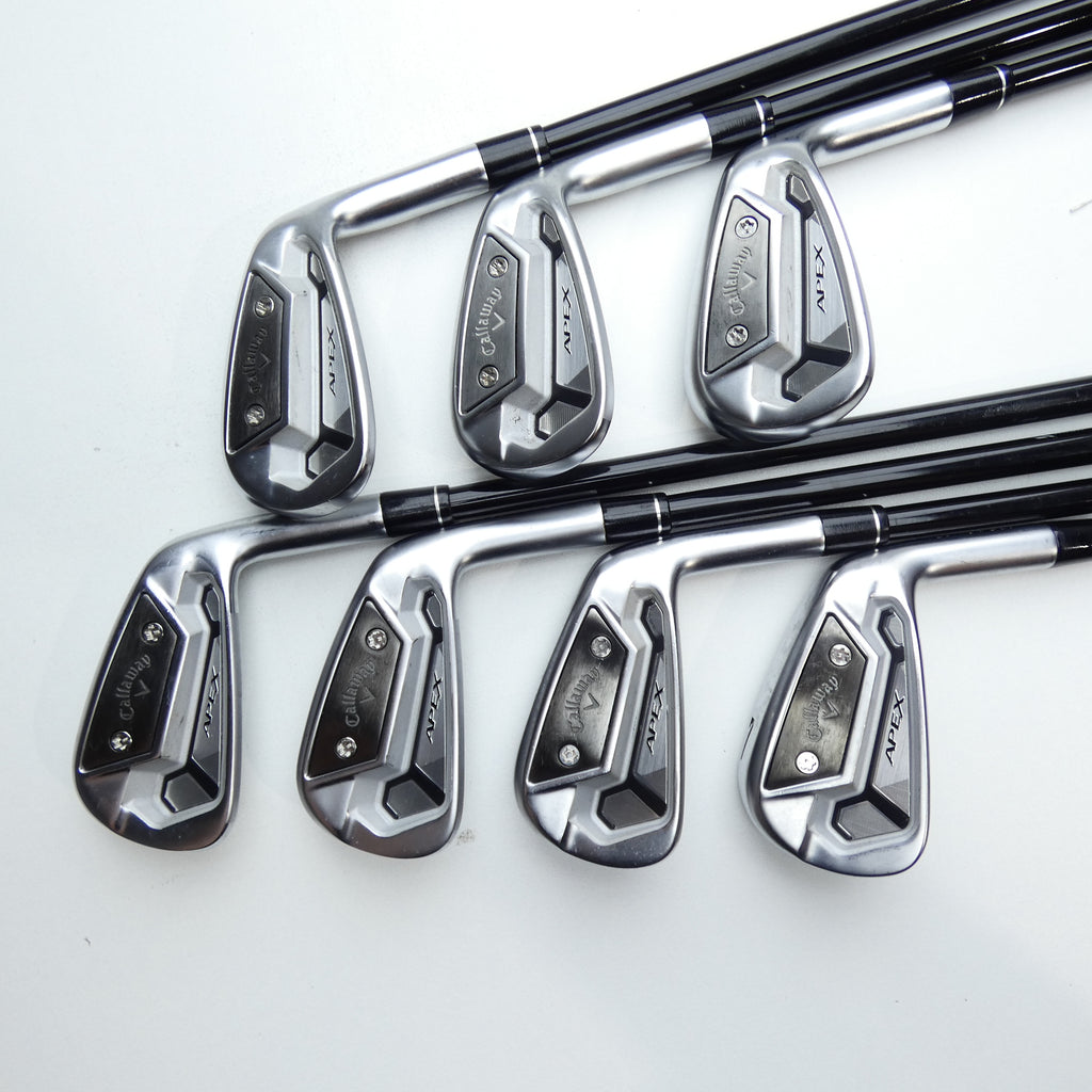 Used TOUR ISSUE Callaway Apex TCB Iron Set / 4 - PW / Stiff Flex