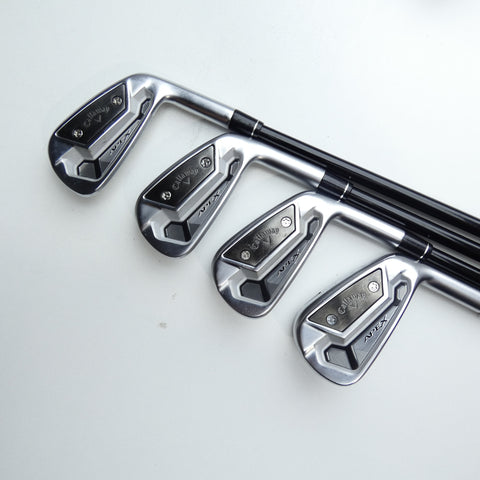 Used TOUR ISSUE Callaway Apex TCB Iron Set / 4 - PW / Stiff Flex