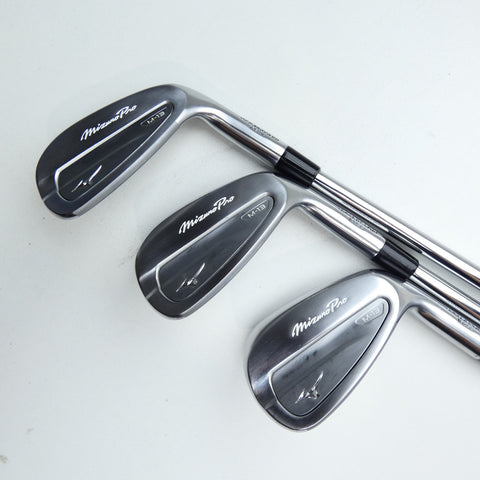 Used Mizuno Pro M-13 Iron Set / 5 - PW + GW / Stiff Flex