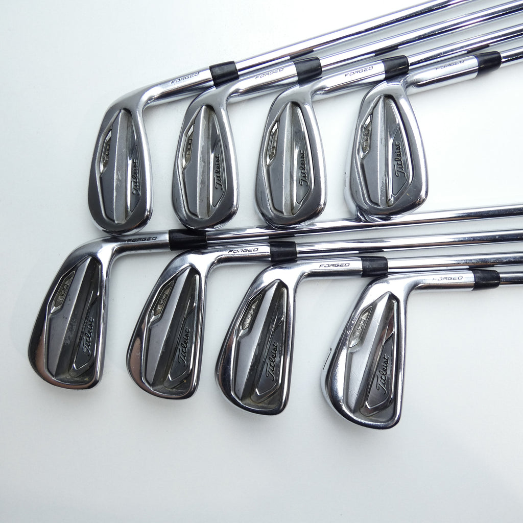 Used Titleist T100 Iron Set / 4 - PW + 50° / Stiff Flex