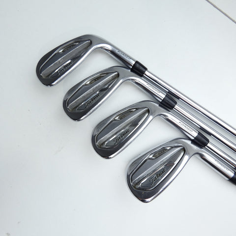 Used Titleist T100 Iron Set / 4 - PW + 50° / Stiff Flex